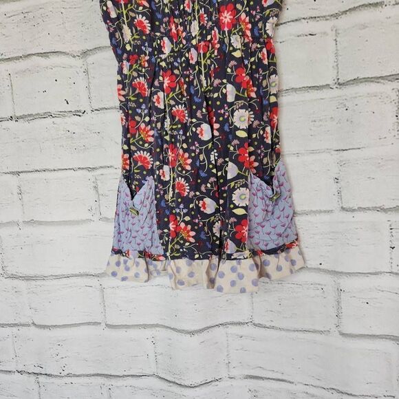 Matilda Jane 435 Floral Sleeveless Fit & Flare Dress Multicolor Size 14 Rayon - Picture 4 of 14